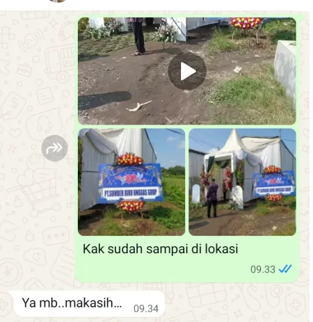 Pengiriman Karangan Bunga Bolong Karanganyar
